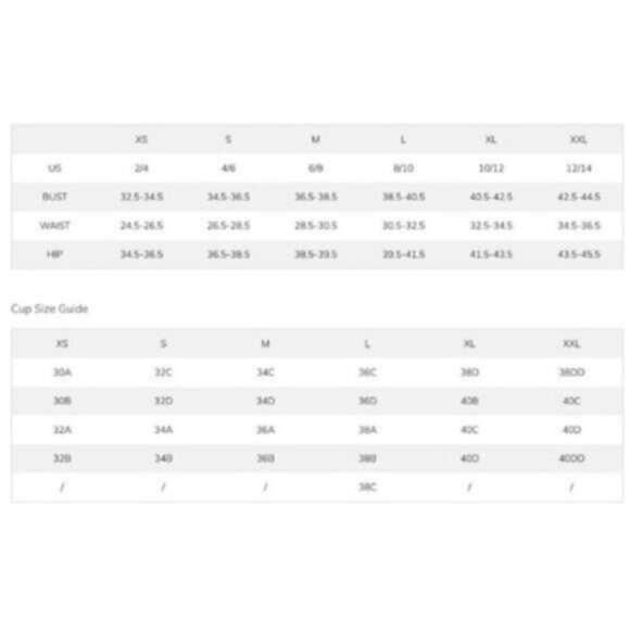 NWT White Blue Sexy Bikini Set Size Large Stripe Printed Bathing Suit - Picture 8 of 8